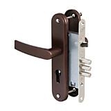 Замок ПРОСАМ ЗВ4-31/55 (78930)(с ручкой ант медь)